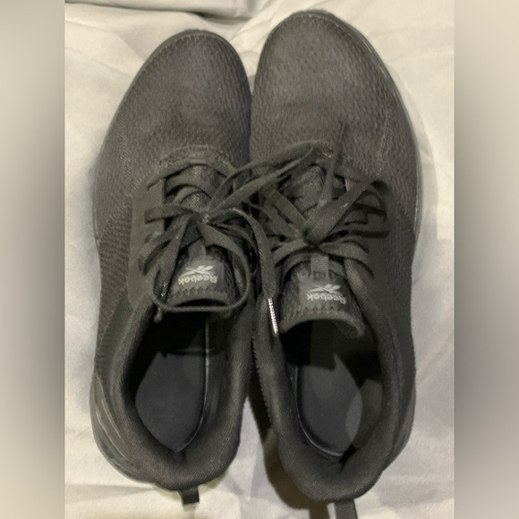 Men’s Astroride Strike Reeboks, Preloved with composite toe, size 13 W, Black. - Picture 4 of 5